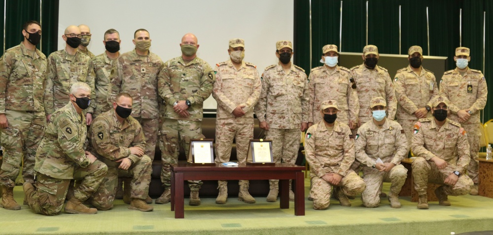 U.S. Kuwaiti Military legal Teams Talk Lawful Tactics