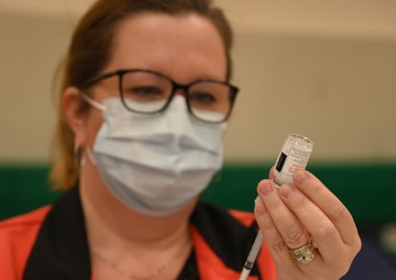 COVID-19 Inculations Begin Onboard Naval Air Station Sigonella