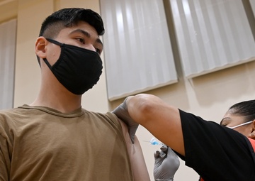 COVID-19 Inculations Begin Onboard Naval Air Station Sigonella