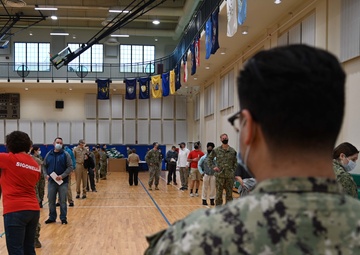 COVID-19 Inoculations Begin Onboard Naval Air Station Sigonella