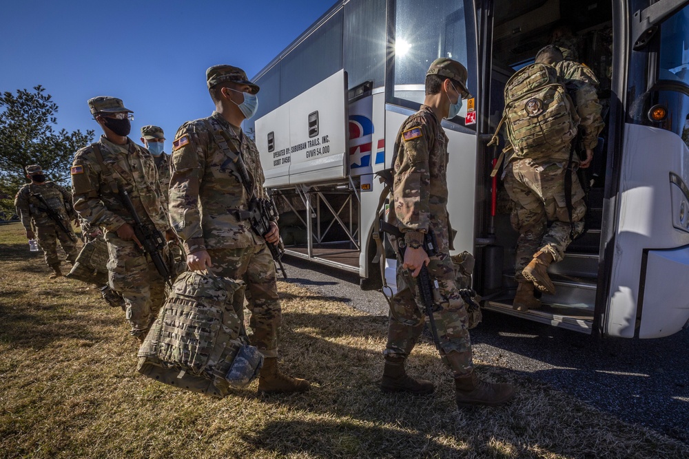 1-114th Infantry deploys