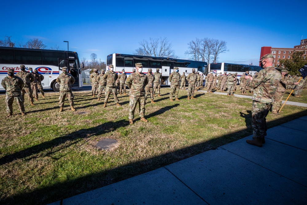 1-114th Infantry deploys