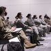 Maj. Gen. King gives JRSOI brief to incoming service members