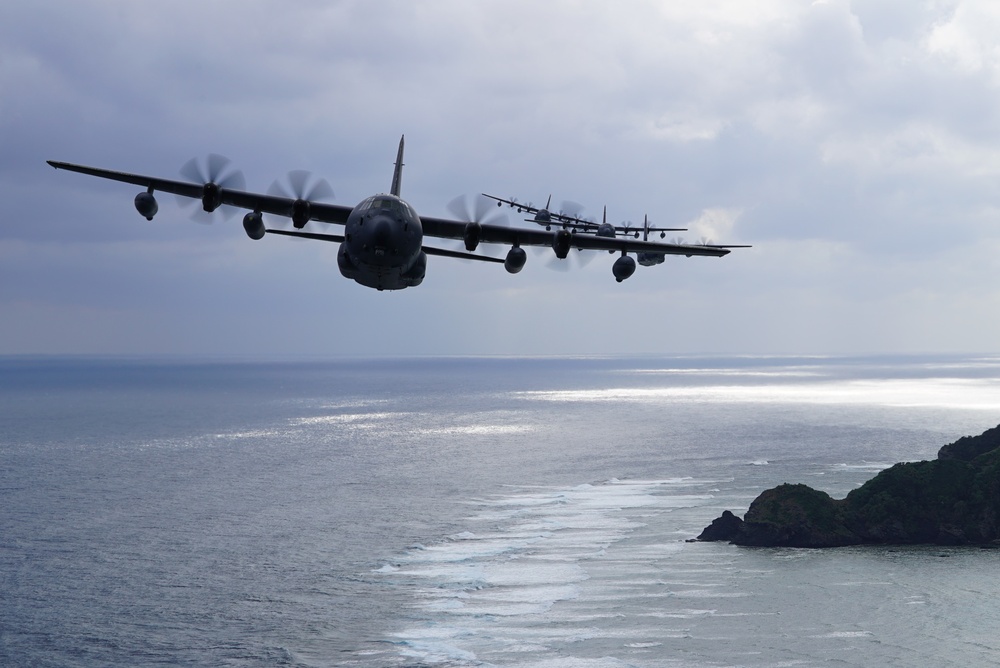 1st Special Operations Squadron Formation Flight