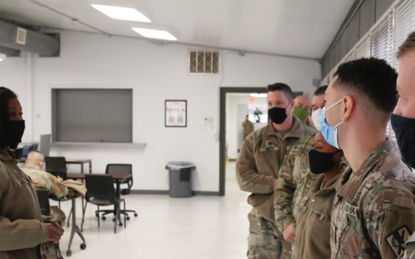 Georgia G-1 Adresses Soldiers