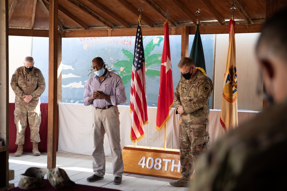 408th Contracting Support Brigade promotion