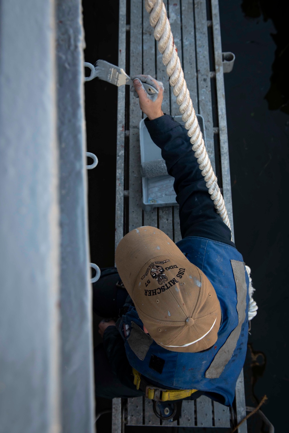 Mitscher Conducts Pre-Deployment Sequester