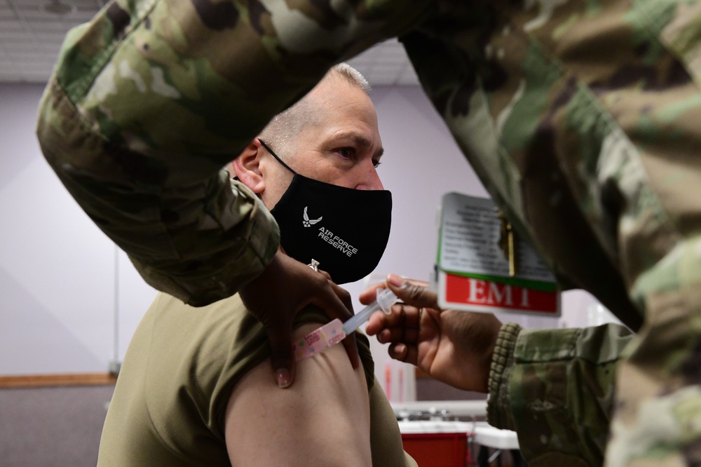 The 926th Wing begins rollout of COVID-19 vaccination