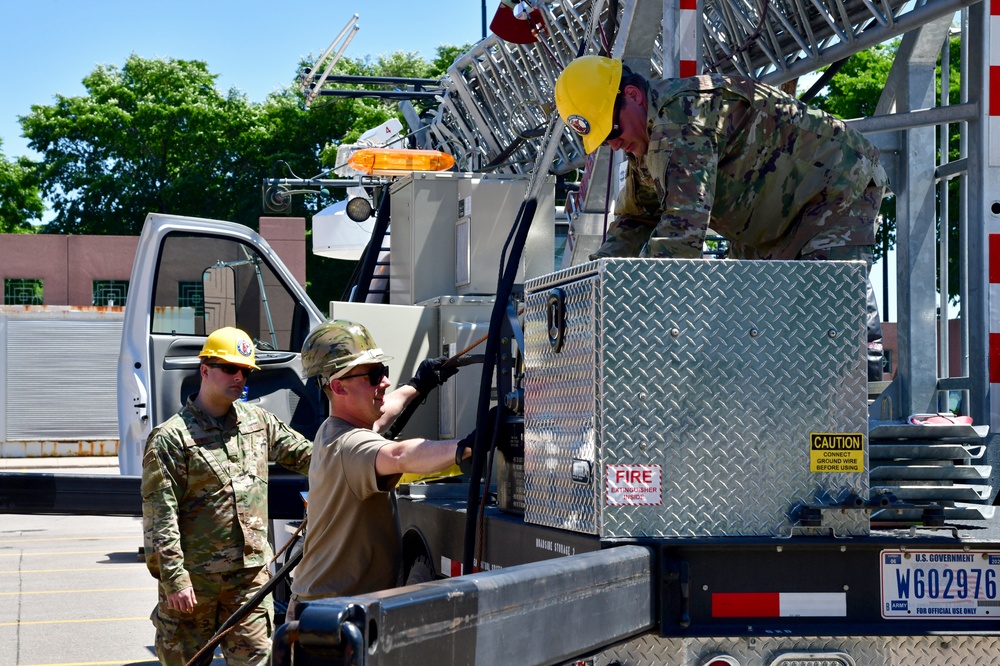 Airmen Prepare to Secure Communications Platform