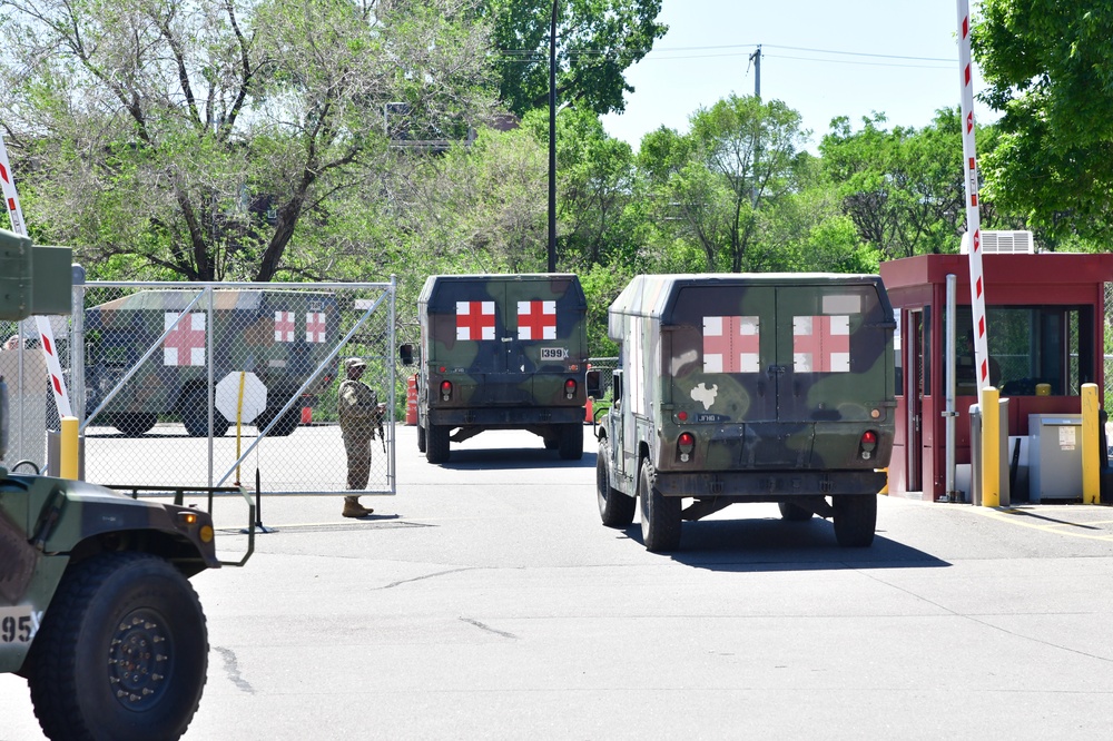 Minnesota National Guard Soldiers Deploy into Minneapolis