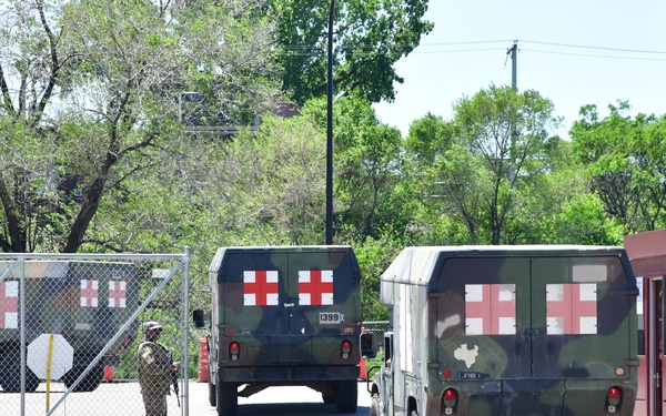 Minnesota National Guard Soldiers Deploy into Minneapolis