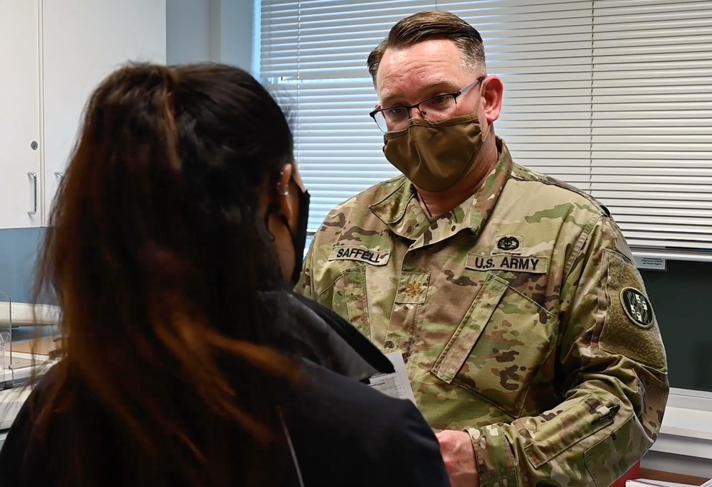 MDNG Mobile Vaccination Support Team at Cheverly Health Center