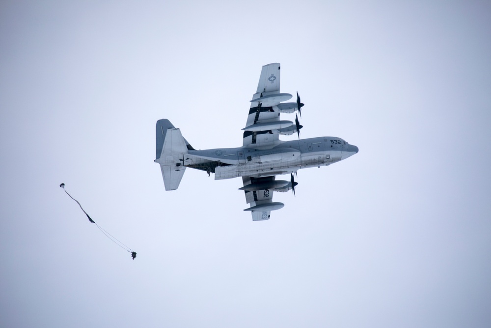 VMGR-152 Alaskan Winter: Early Morning Air-Drops