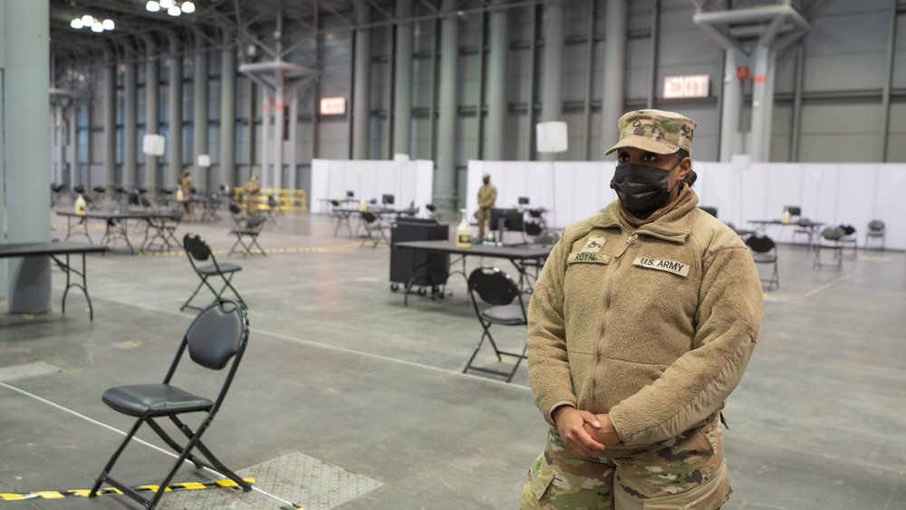 NY National Guard troops mobilize in support of state efforts to administer COVID-19 vaccines