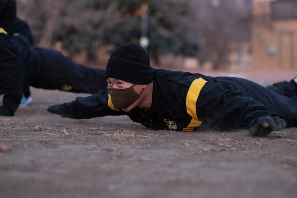 Squad PT competition enhances camaraderie