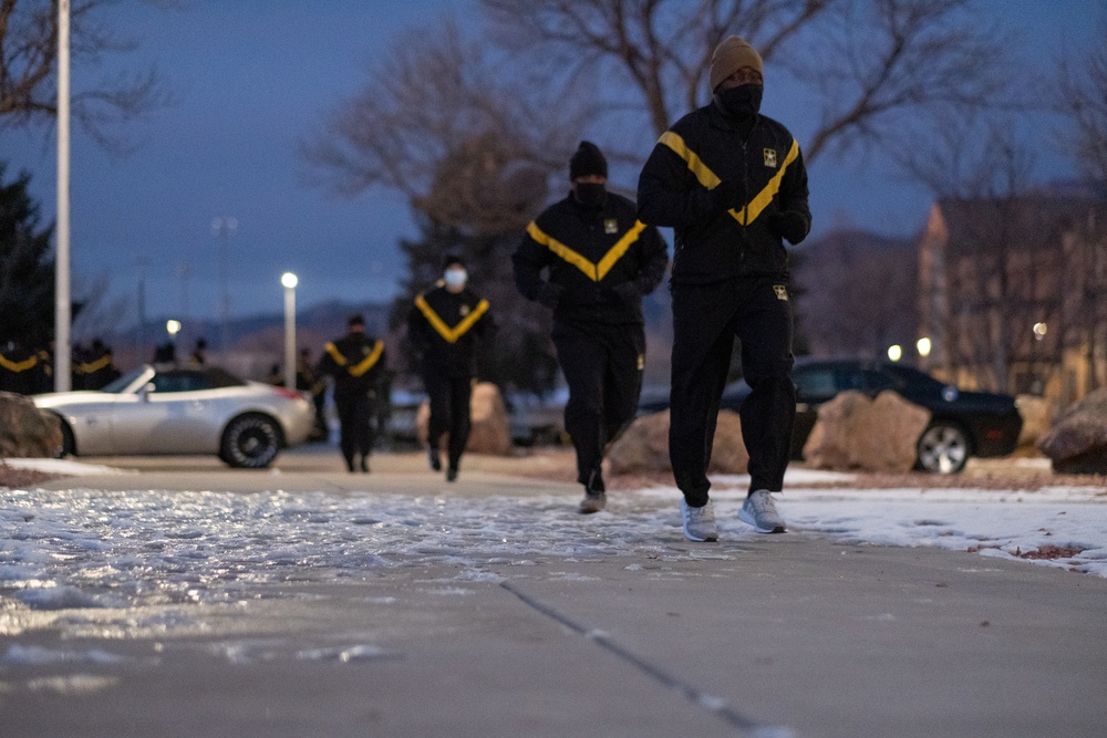 Squad PT competition enhances camaraderie