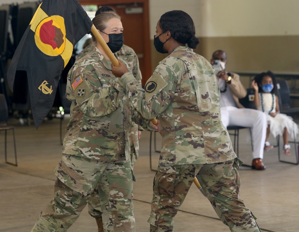 103rd Troop Command Change of Command ceremony