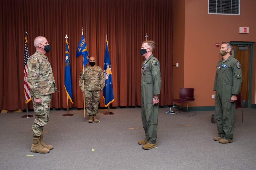 232nd Operations Squadron Change of Command Ceremony