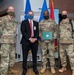Nevada TAG and Senior Enlisted Leader Present a Certificate of Appreciation to Guardsman's Civilian Employer
