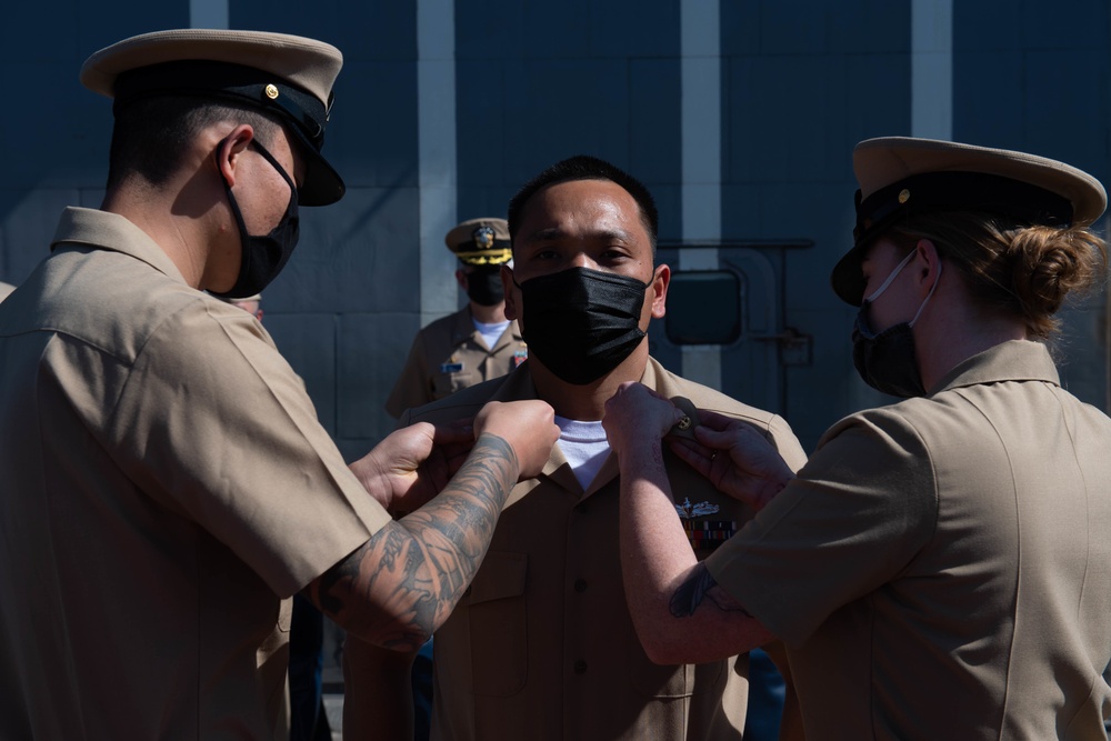 Princeton’s Chief Petty Officer Pinning Ceremony