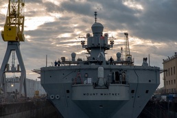 NAVSUP FLC Sigonella, industry partners overcome logistics challenges to support USS Mount Whitney