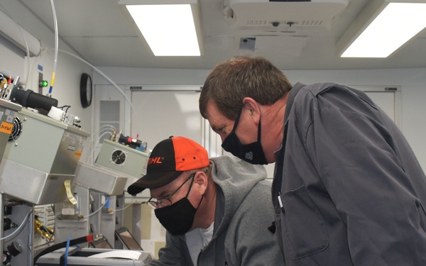 VX projectiles postured for destruction