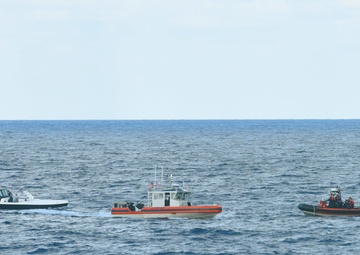 On maiden voyage, USCGC Stone crew interdict narcotics in Caribbean