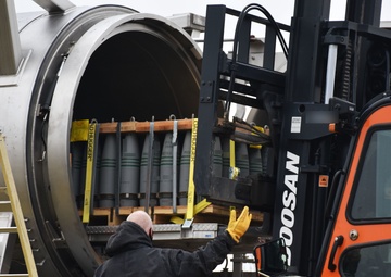 VX projectiles postured for destruction