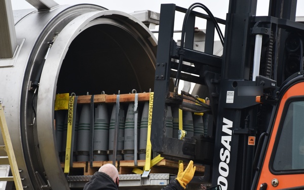 VX projectiles postured for destruction