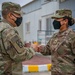 Diamond Brigade Soldier Receives Battlefield Promotion While Deployed To The Middle East.