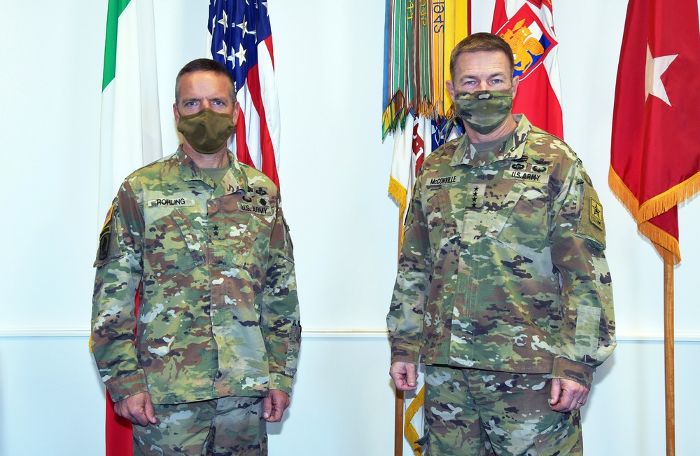 Chief of Staff of the Army visits Caserma Ederle in Vicenza, Italy