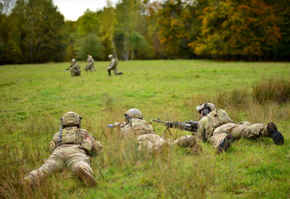 Special Forces engaged in Training