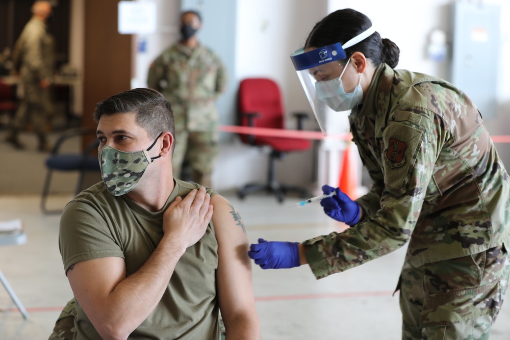 New Jersey National Guard Vaccinations