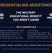 Army Credentialing Assistance