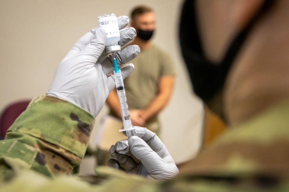 67th MEB Soldiers receive COVID-19 vaccine