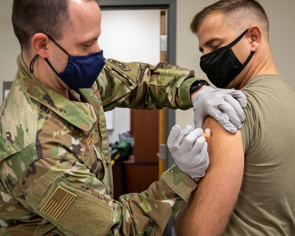 67th MEB Soldiers receive COVID-19 vaccine