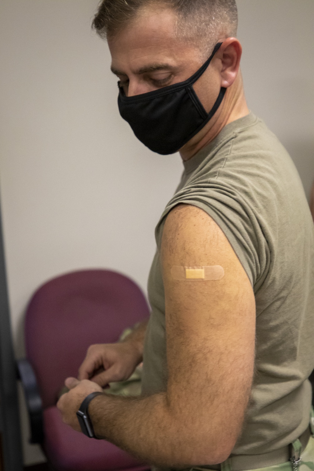 67th MEB Soldiers receive COVID-19 vaccine