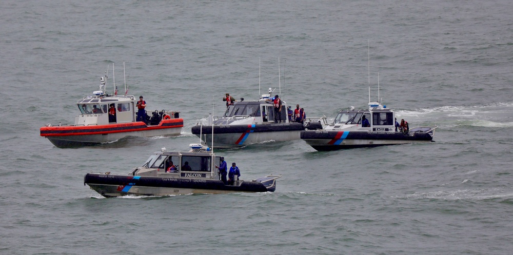 U.S. Coast Guard, Guyana conduct joint exercise