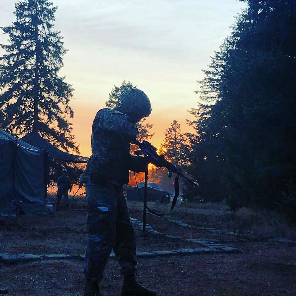 C BTRY, 2nd Battalion, 17th Field Artillery Regiment, Checks His Weapon