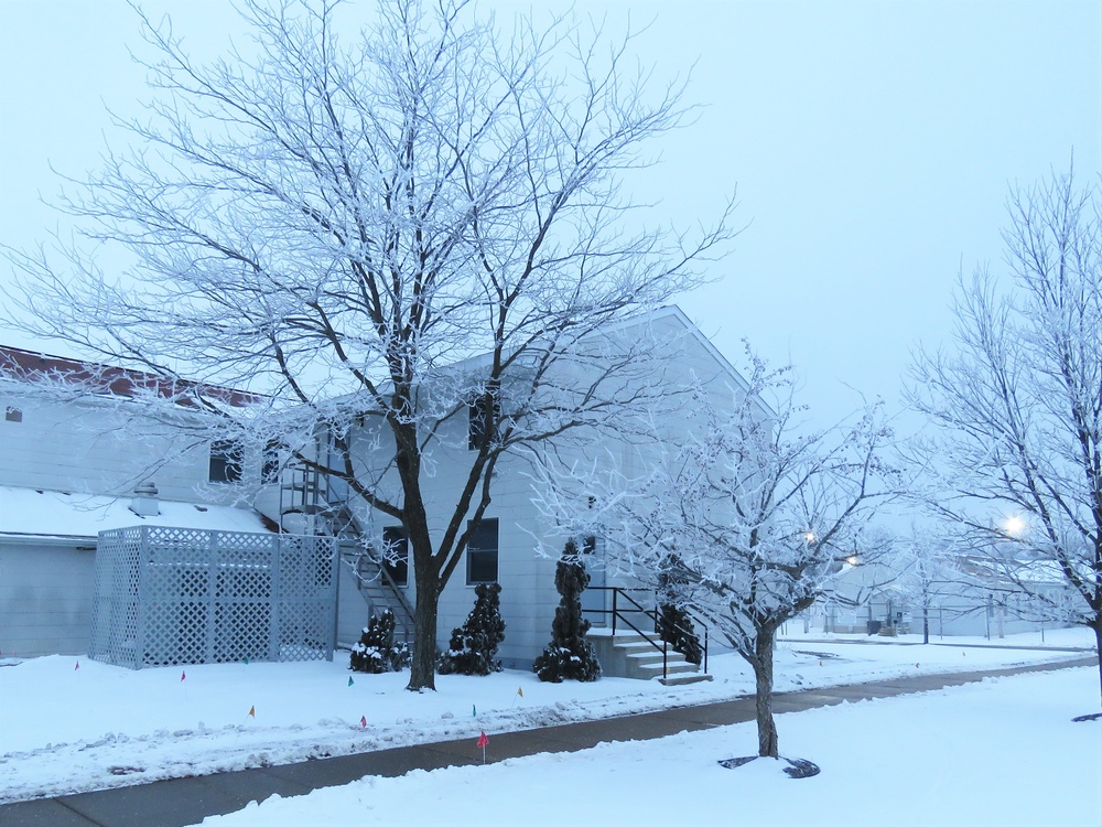 Fort McCoy Winter Rime Ice