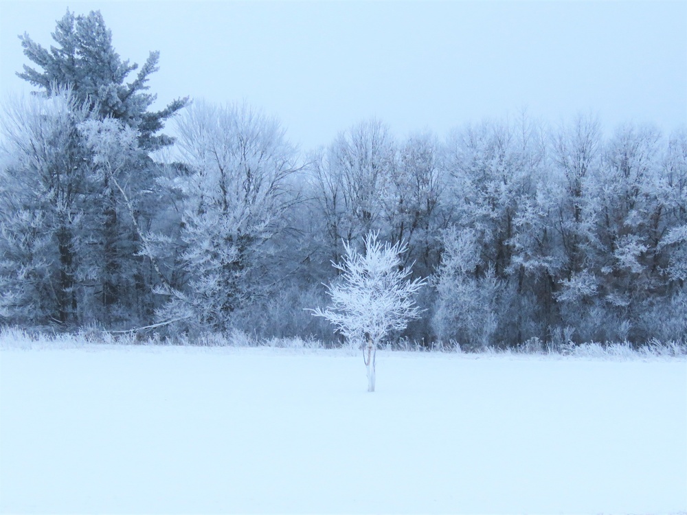 Fort McCoy Winter Rime Ice