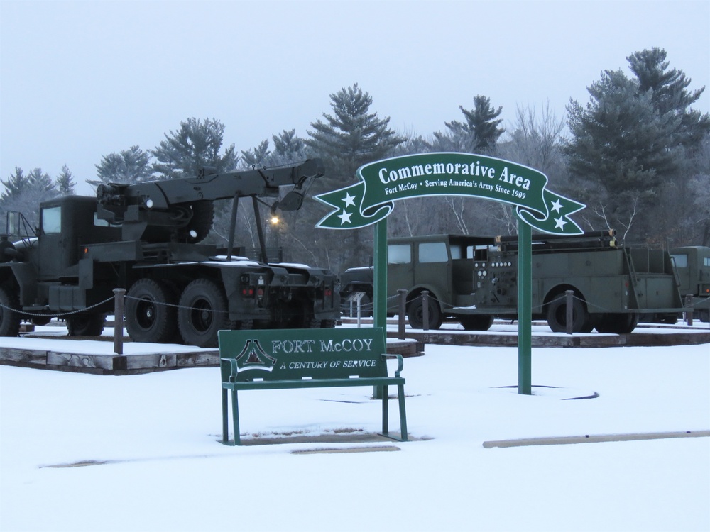 Fort McCoy Winter Rime Ice