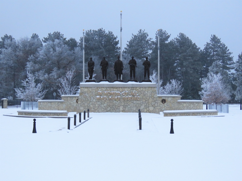 Fort McCoy Winter Rime Ice