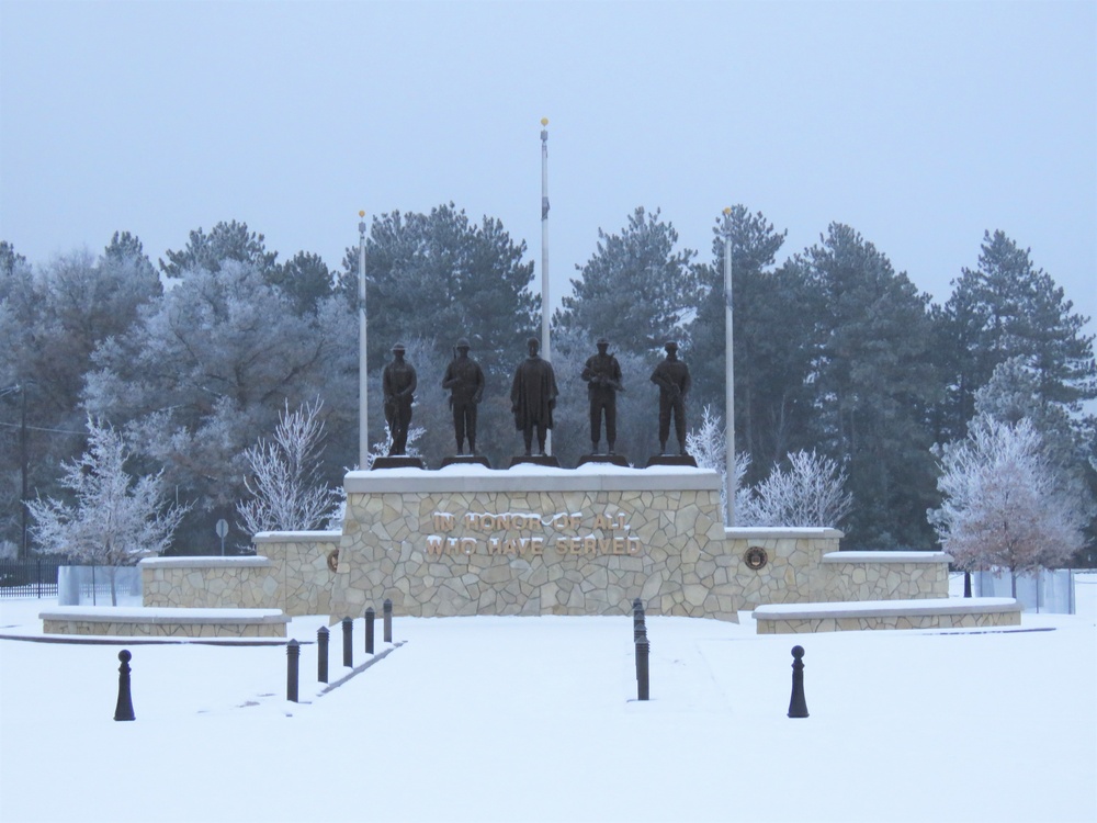 Fort McCoy Winter Rime Ice