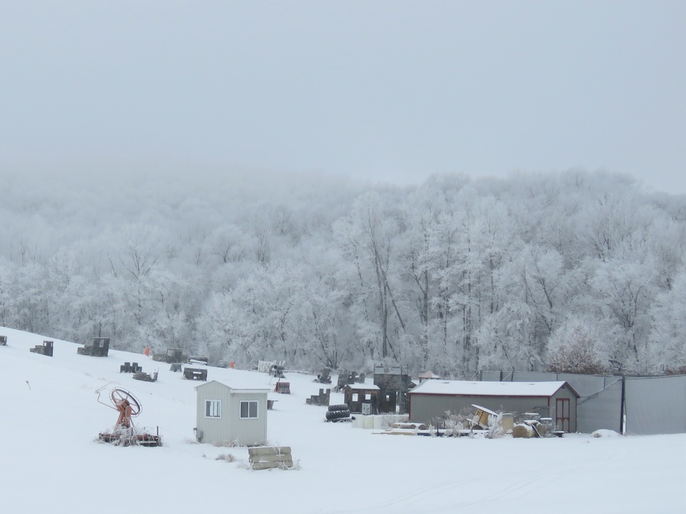 Fort McCoy Winter Rime Ice