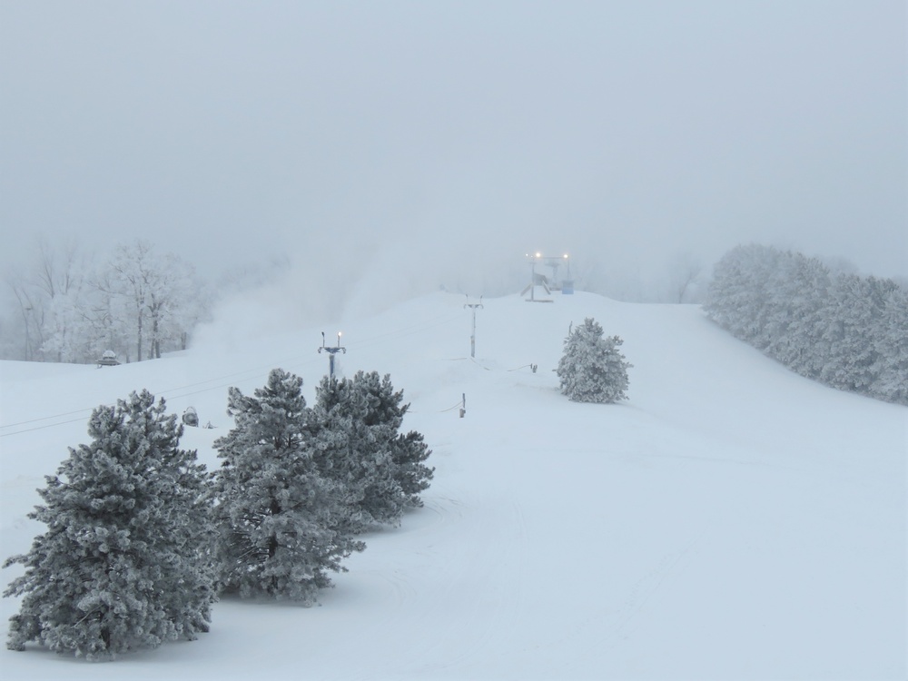 Fort McCoy Winter Rime Ice