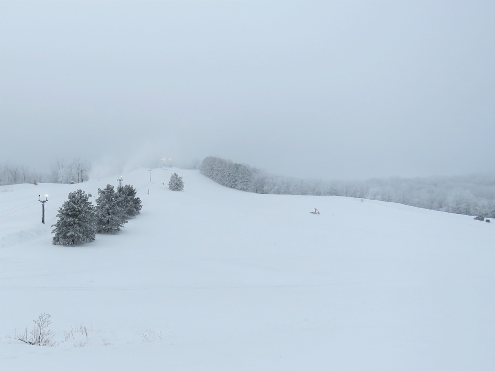 Fort McCoy Winter Rime Ice