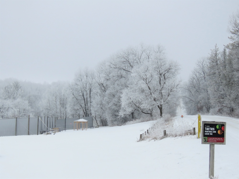 Fort McCoy Winter Rime Ice