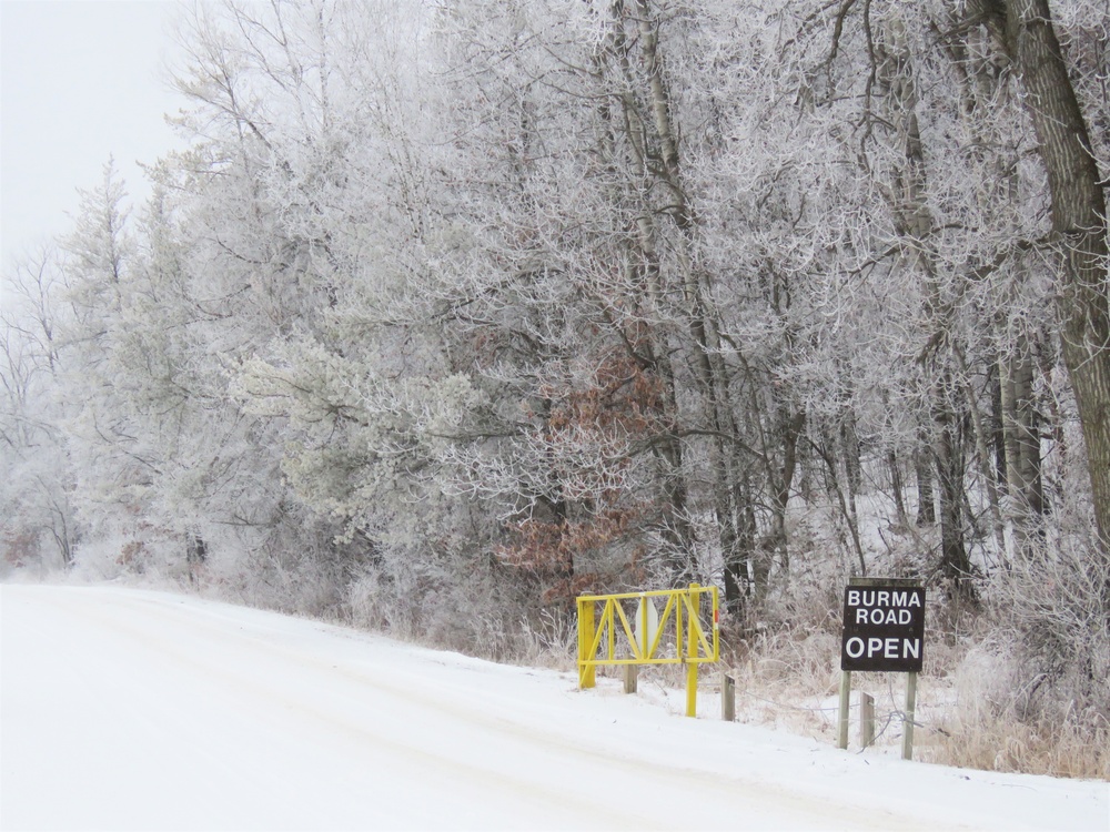 Fort McCoy Winter Rime Ice