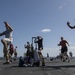 Sailors Participate in an Exercise Class